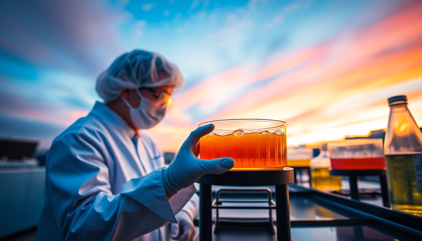 incubator lab petri in editorial style