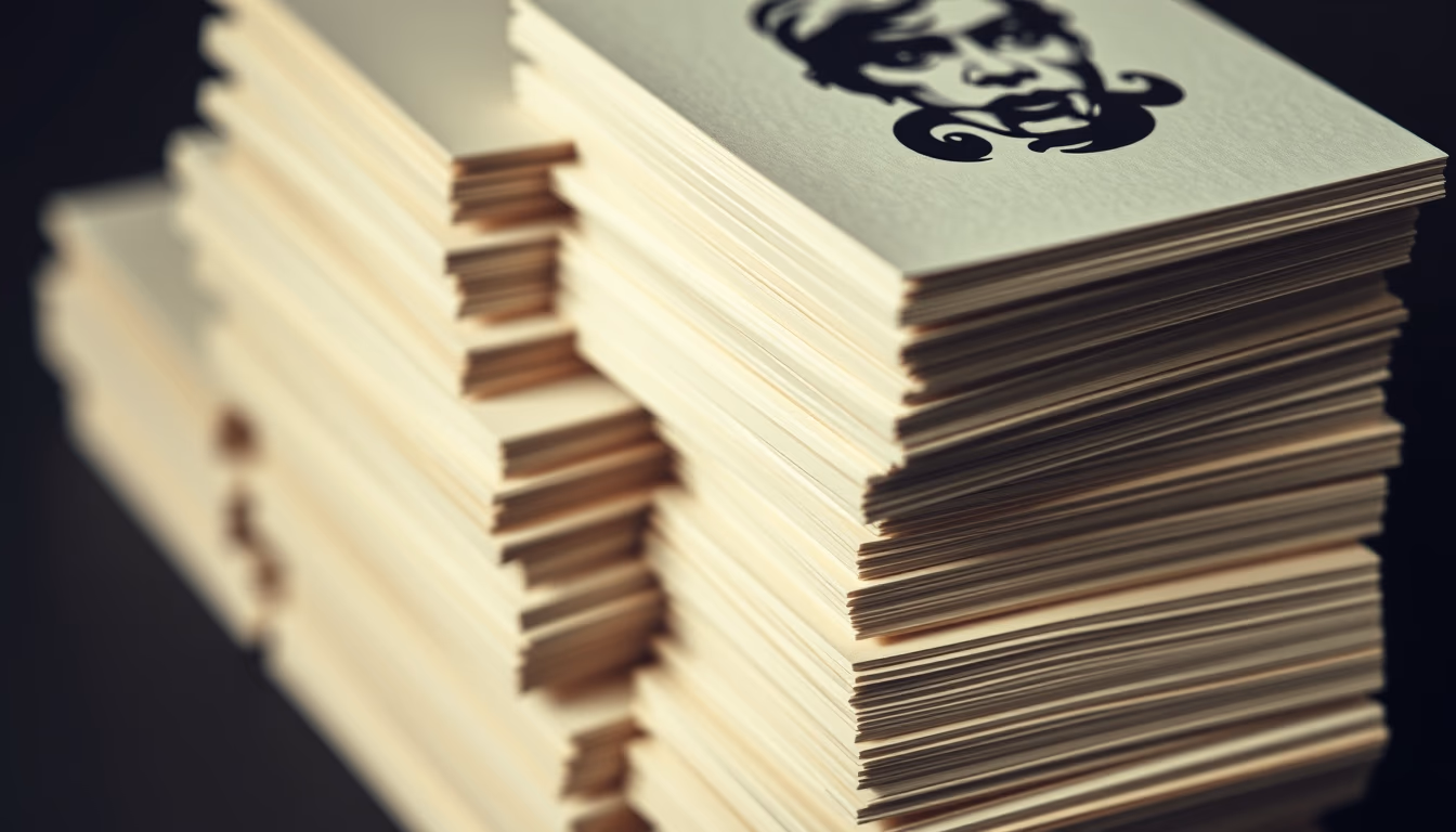 index cards stacked in editorial style