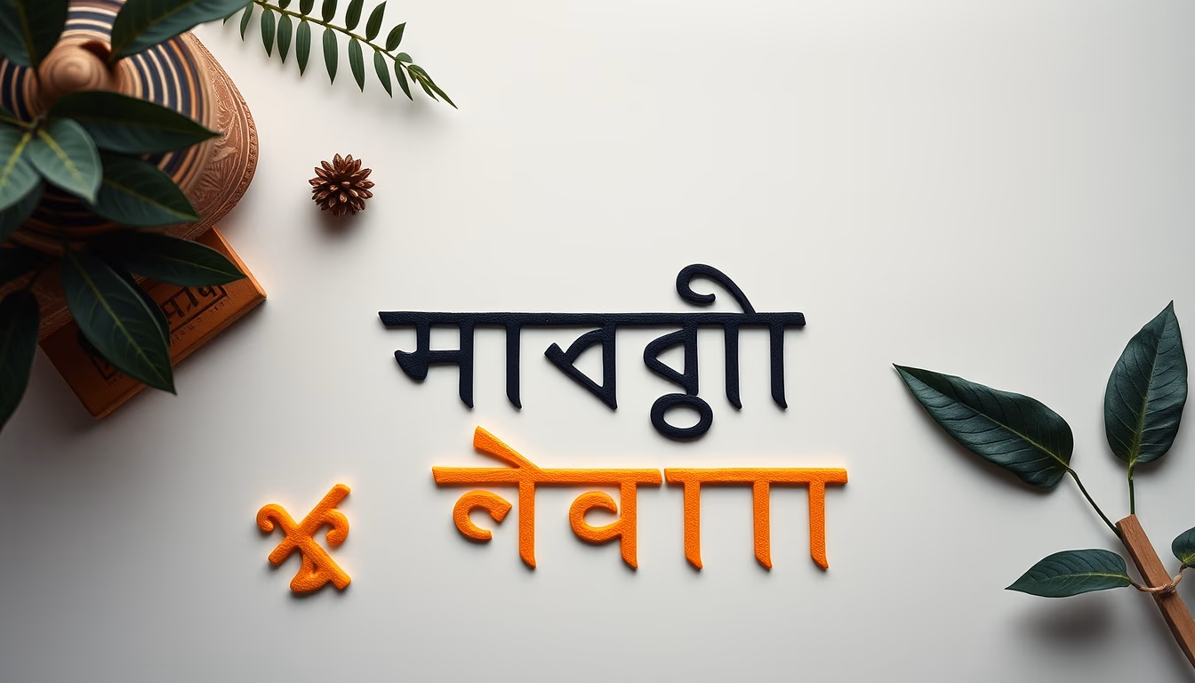 indian devanagari sanskrit in editorial style