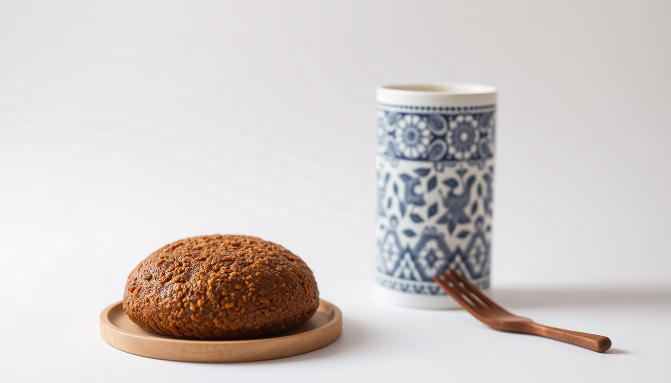 injera ethiopian flat in editorial style