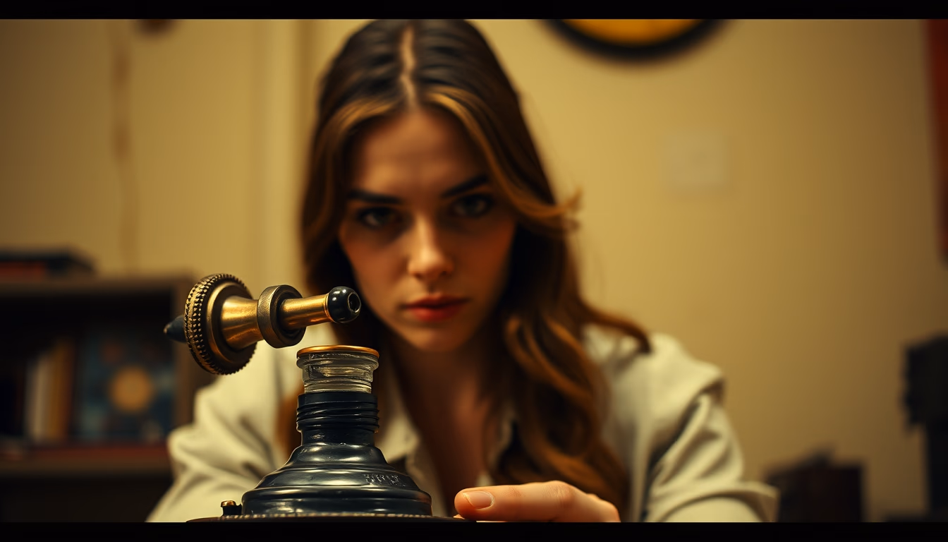 ink wells antique brass in editorial style