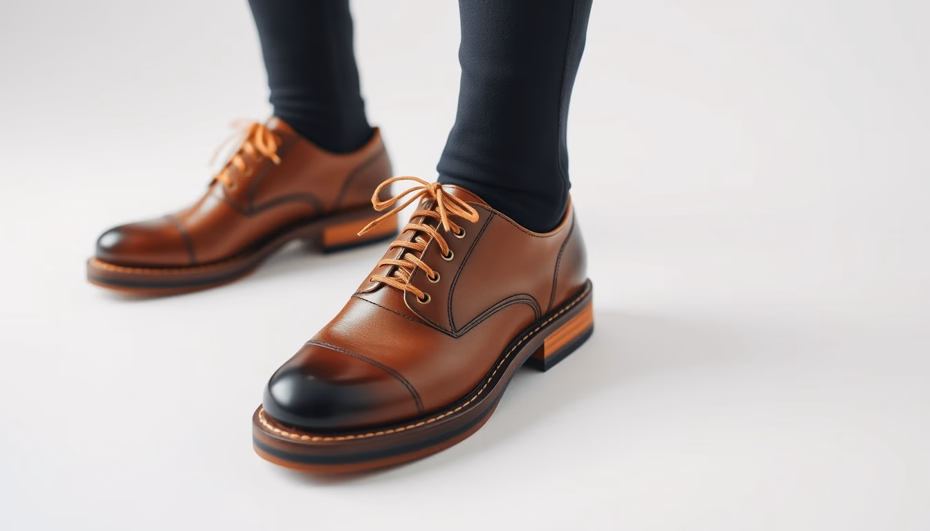 irish step shoes in editorial style