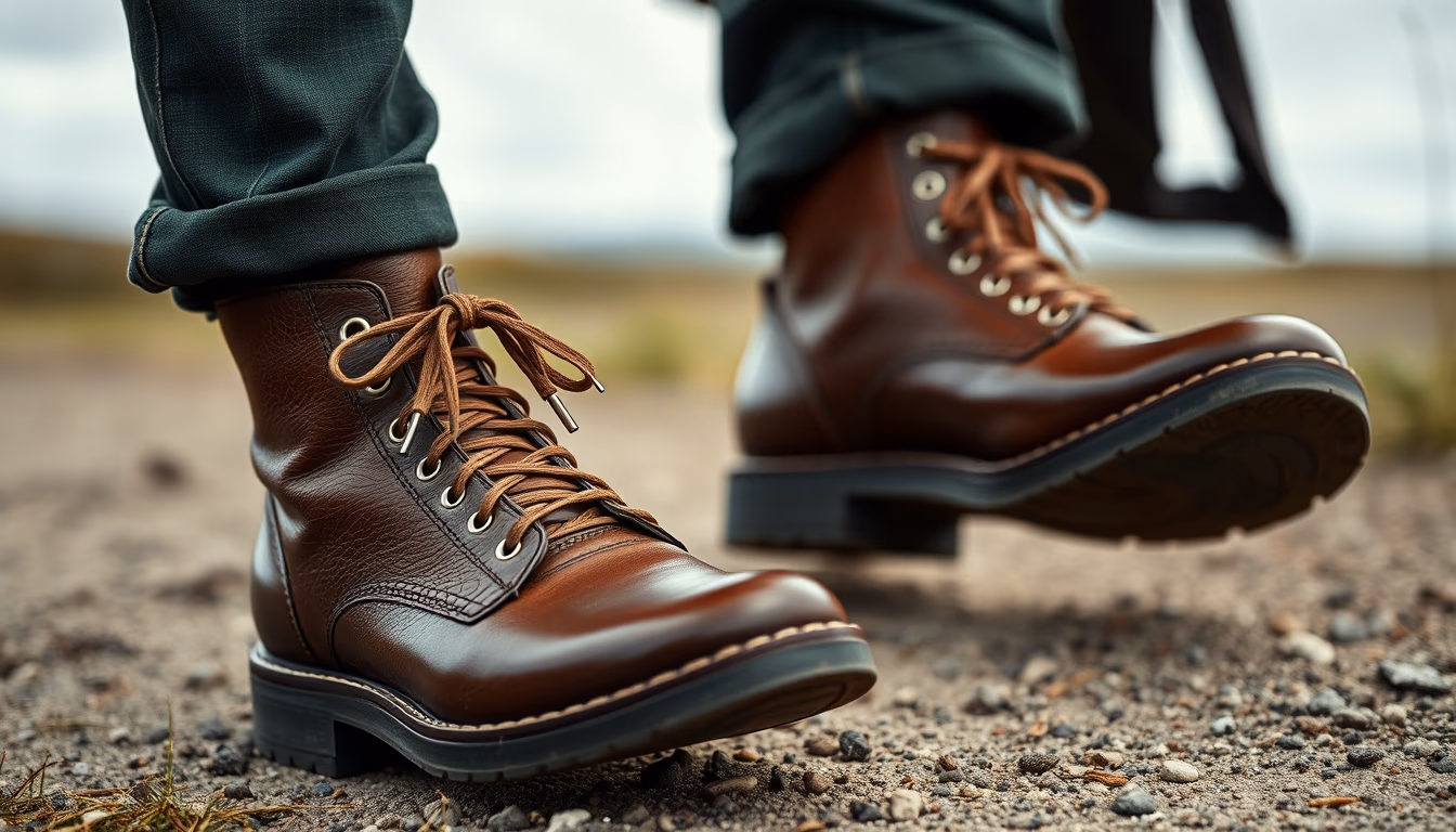 irish step shoes in editorial style