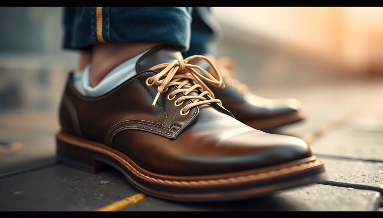 irish step shoes in editorial style