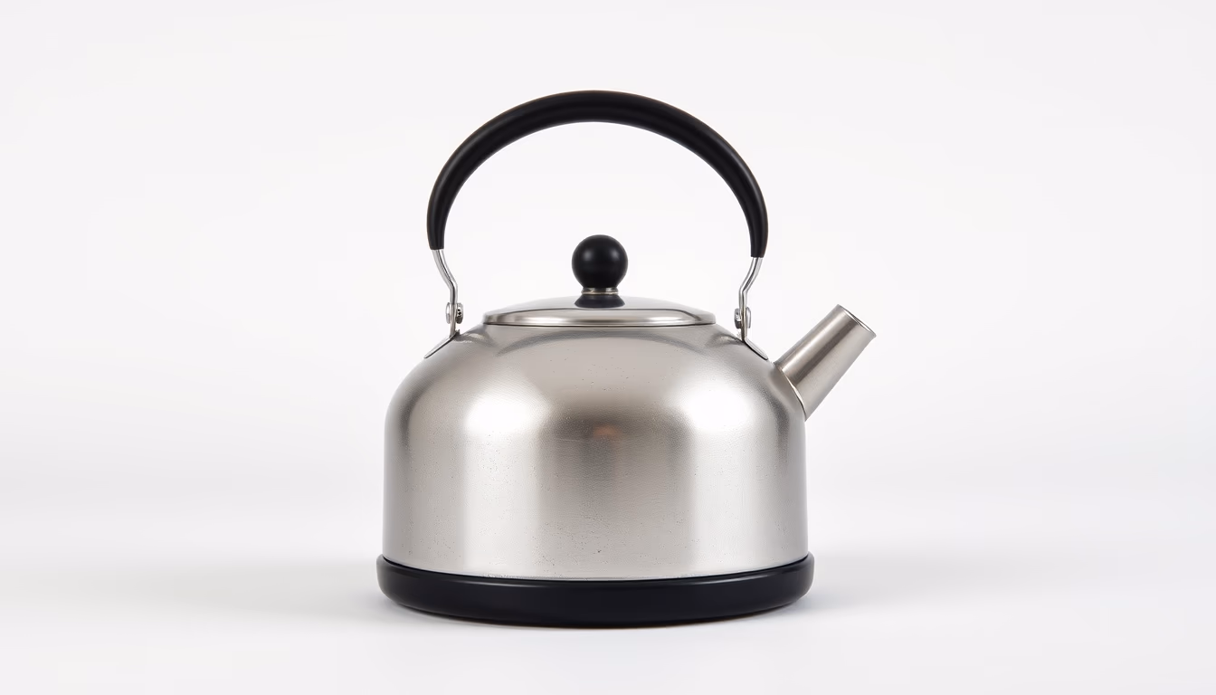 iron kettle tetsubin in editorial style
