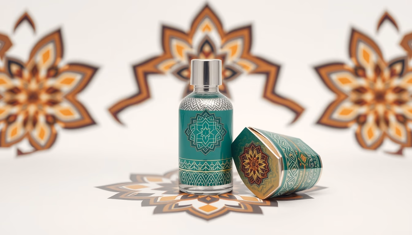 islamic geometric pattern in editorial style