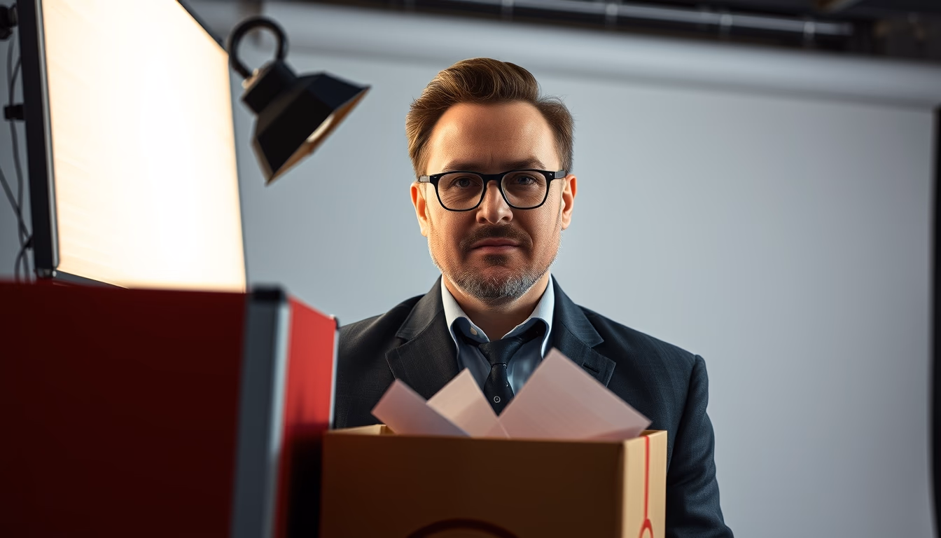 jack in the box in editorial style