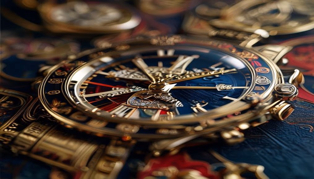 jaeger lecoultre polaris geographic in luxury editorial photography