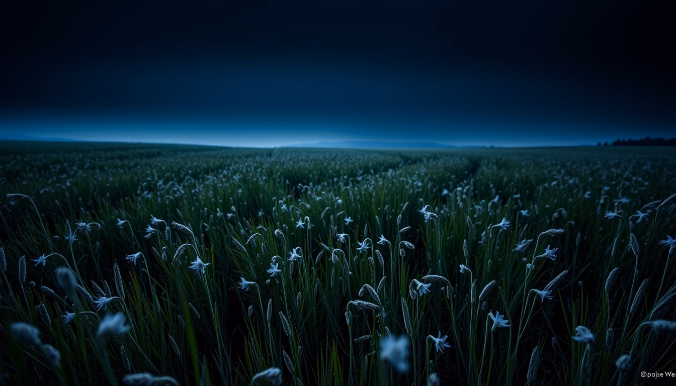 james webb deep field in editorial style