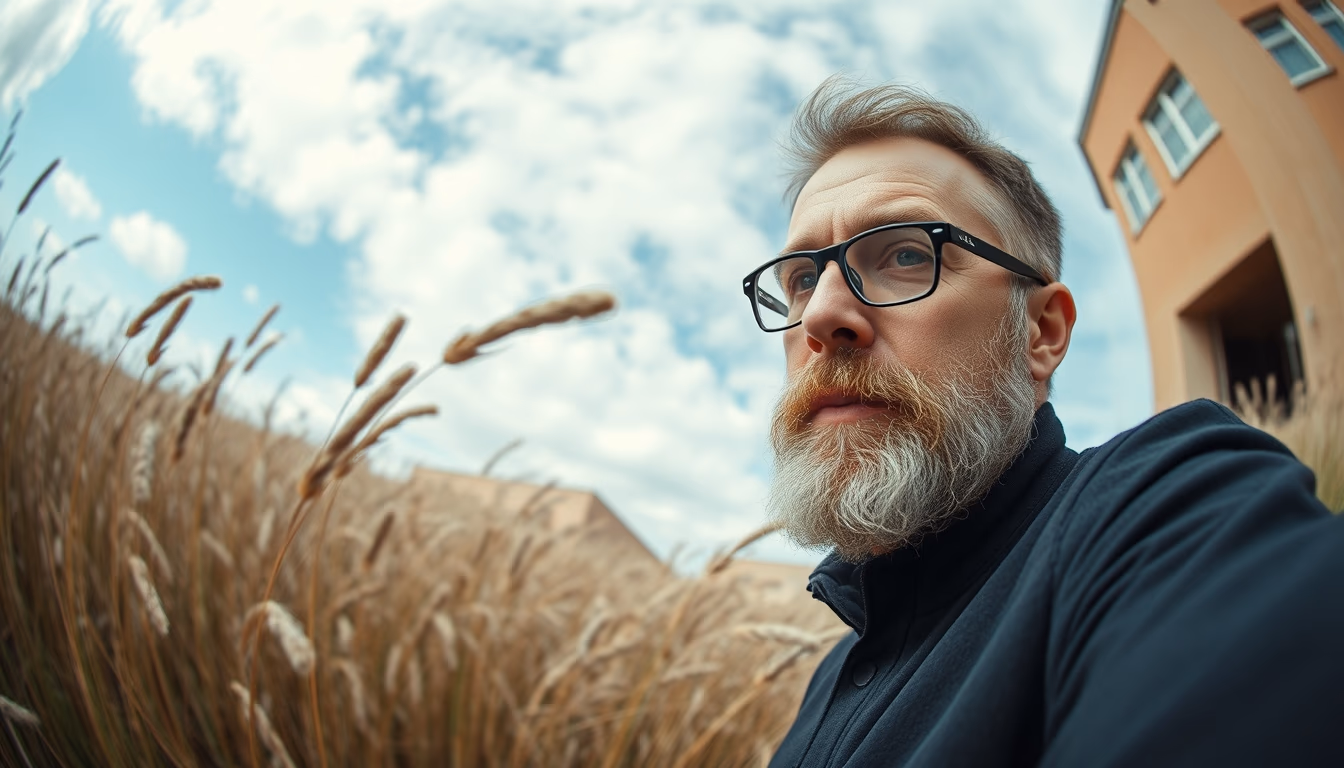 james webb deep field in editorial style