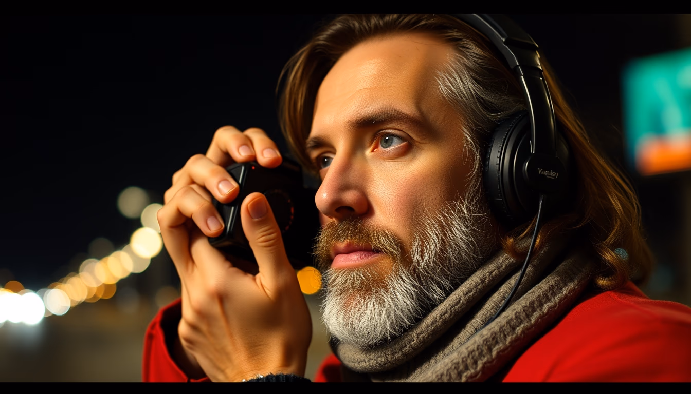 james webb deep field in editorial style