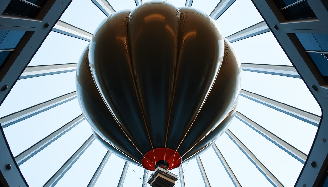 jeff koons balloon in editorial style