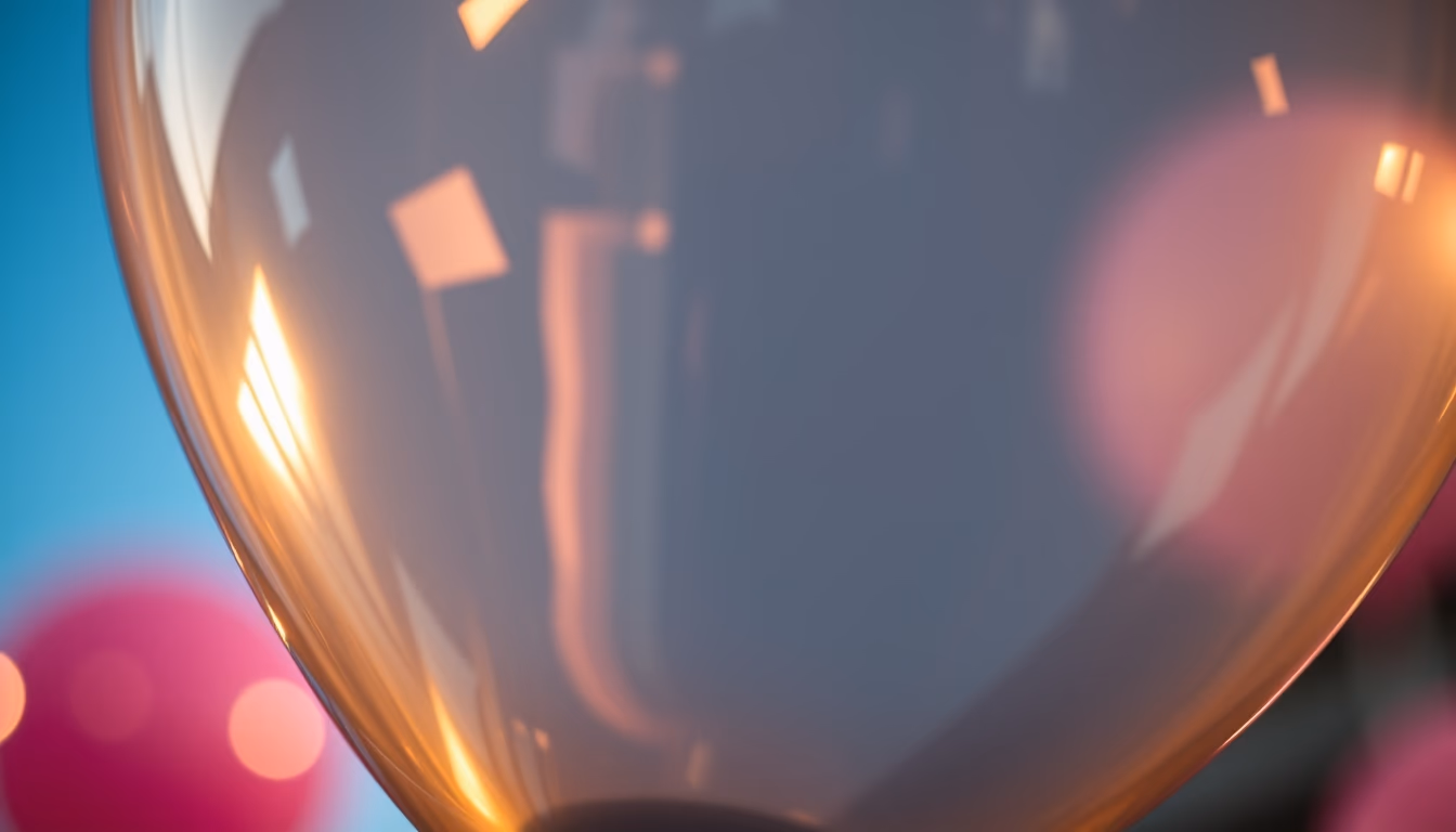 jeff koons balloon in editorial style