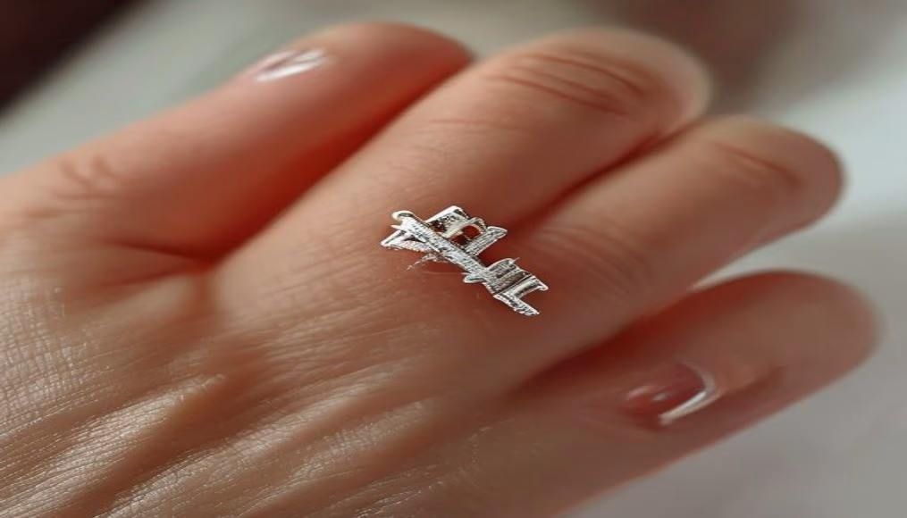 juste un clou ring cartier nail in luxury editorial photography