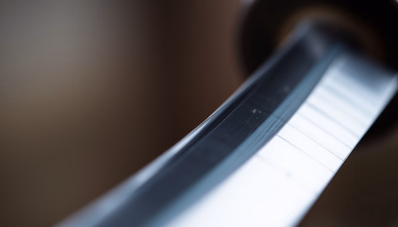 katana japanese curved in editorial style