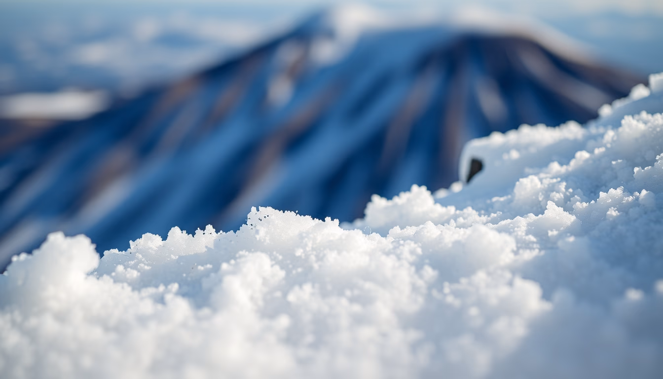 kilimanjaro tanzania snow in editorial style