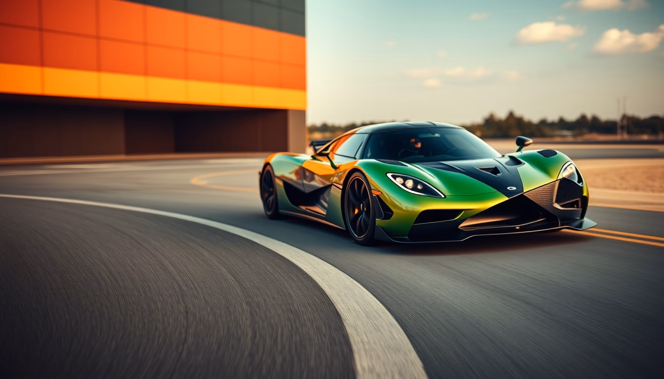 koenigsegg jesko angle in editorial style