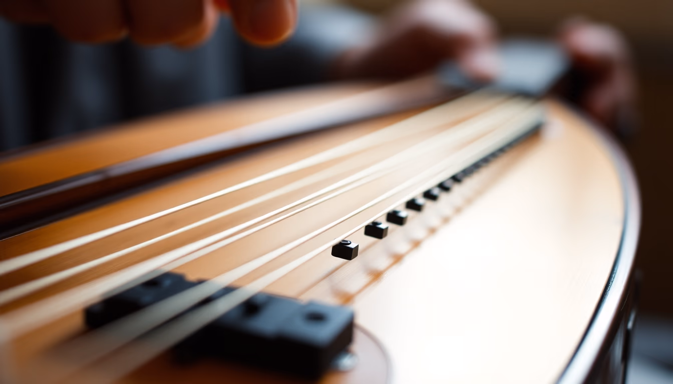 koto japanese strings in editorial style