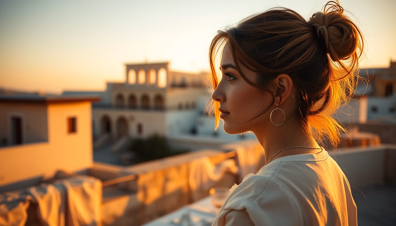 kouros greek in editorial style