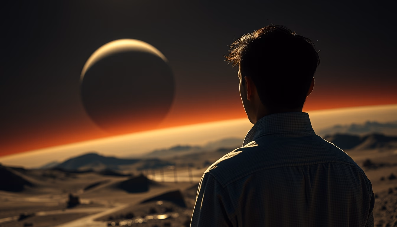 kuiper belt distant in editorial style