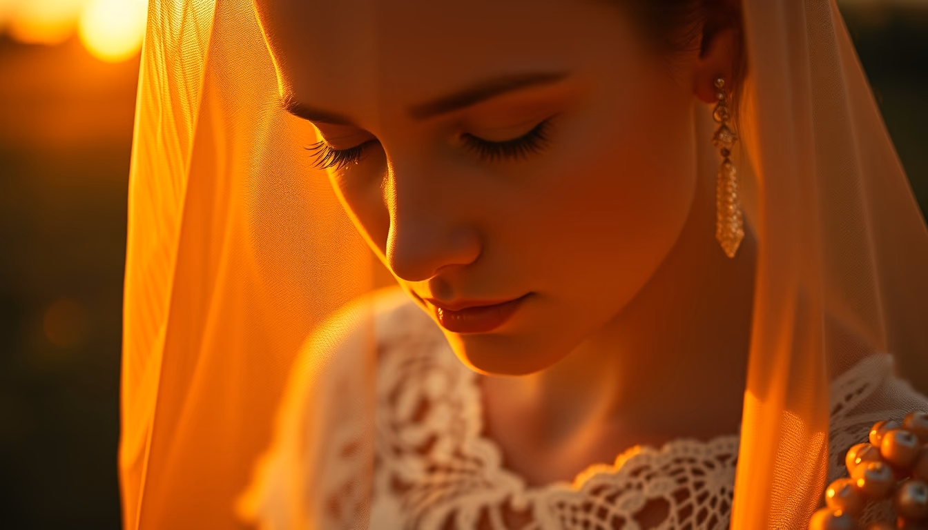 lacework antique tatting in editorial style