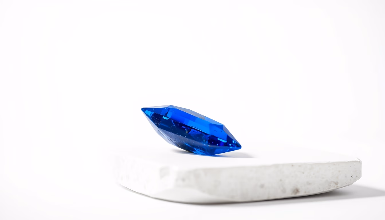 lapis lazuli blue in editorial style