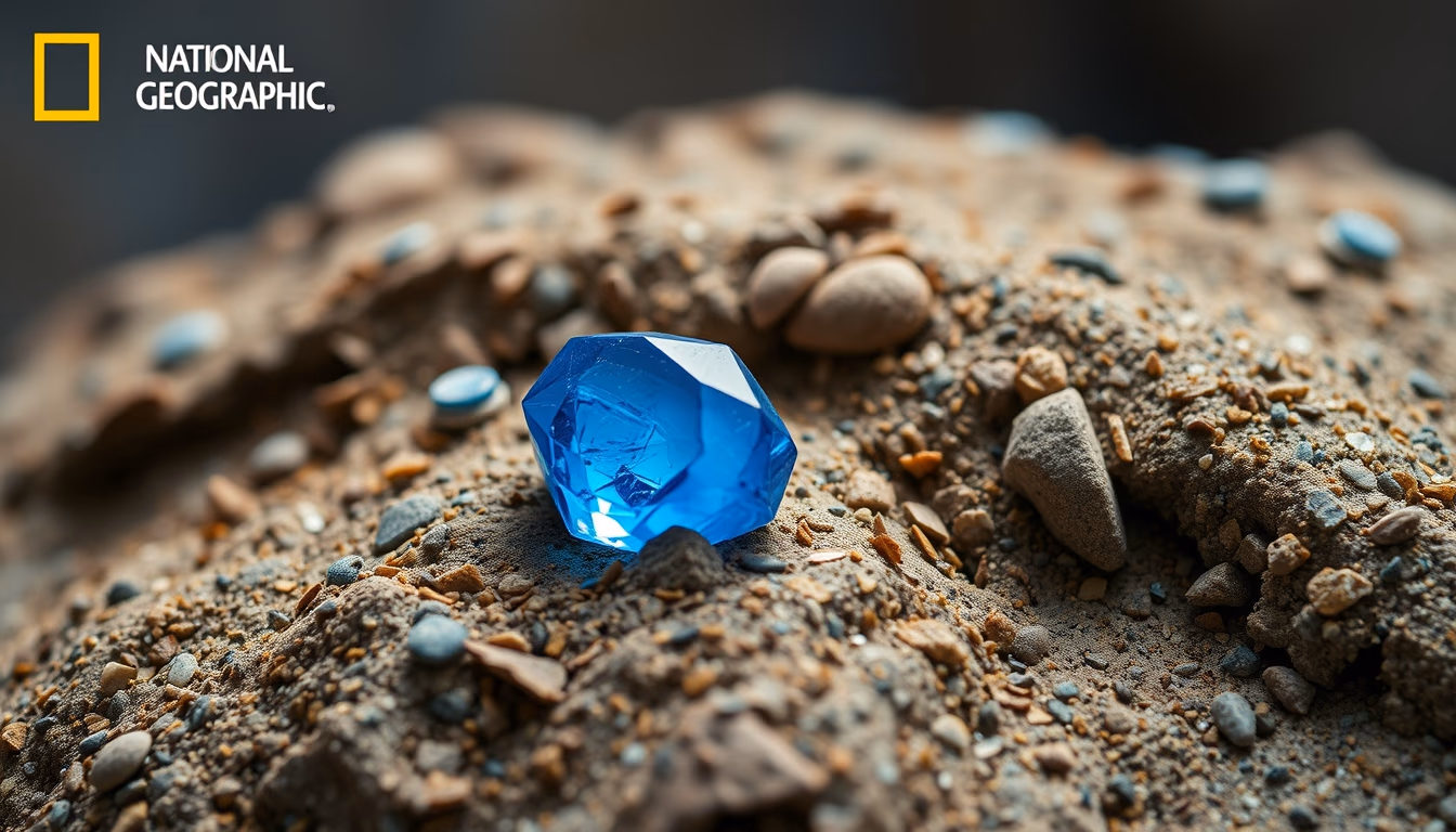 lapis lazuli blue in editorial style