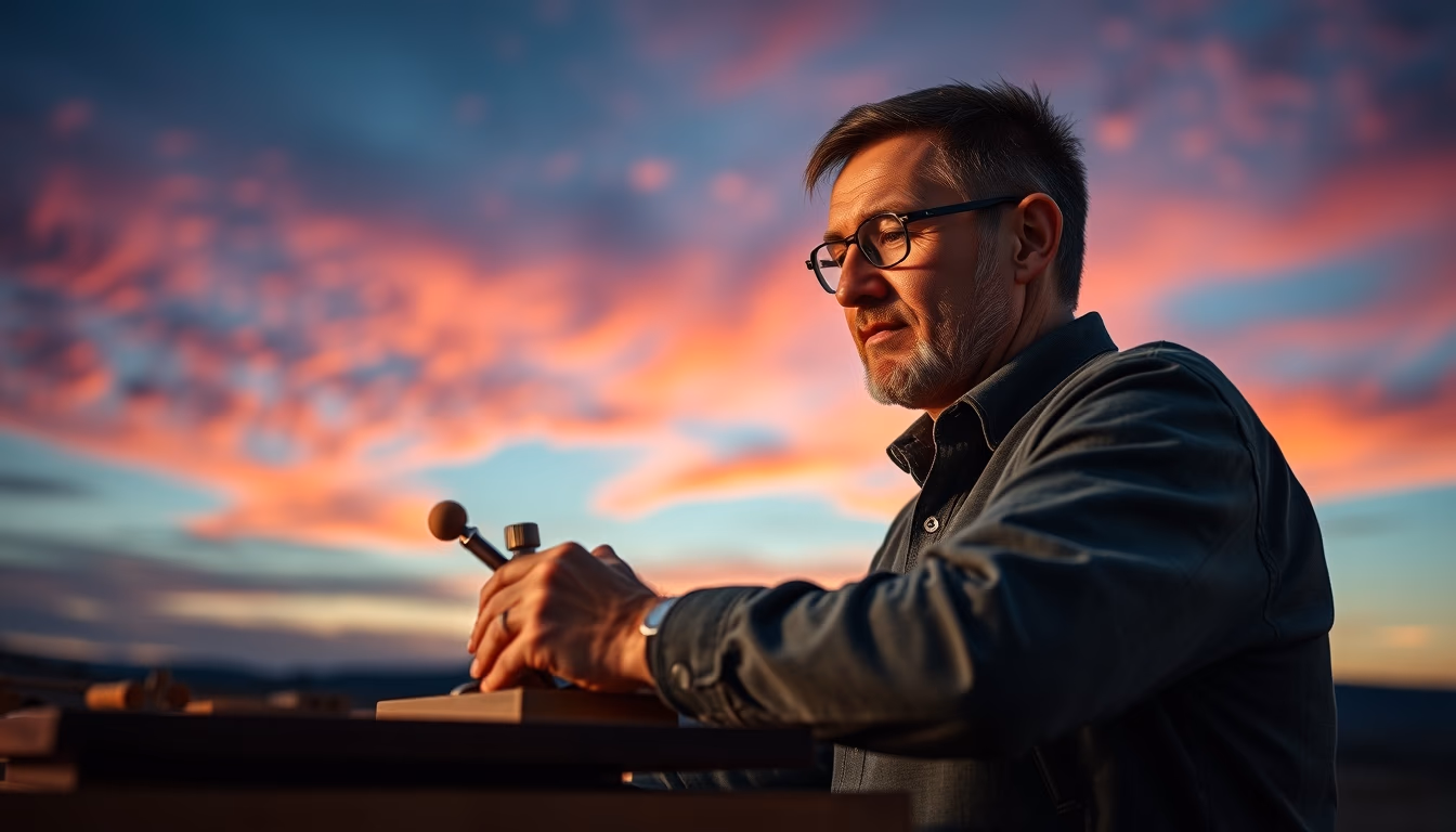 leather embossing tools in editorial style