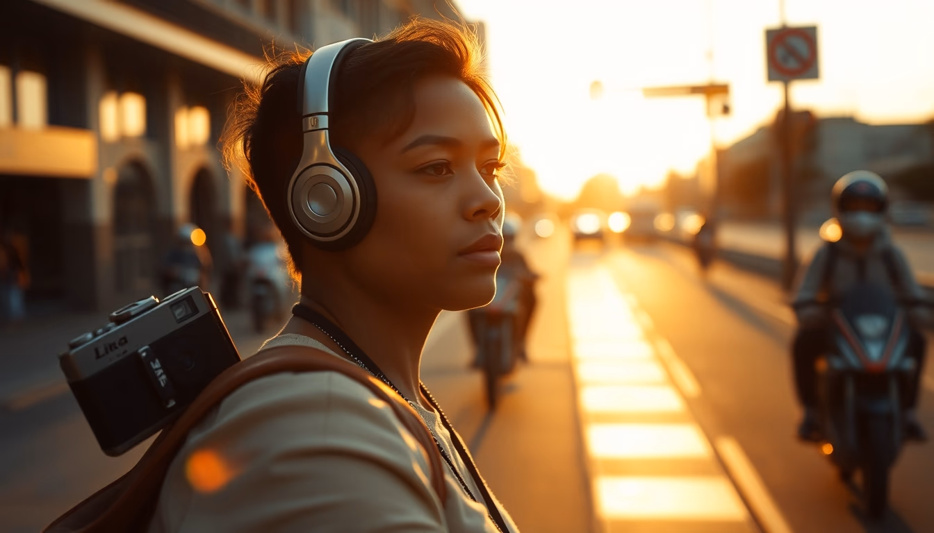 leica m3 chrome in editorial style