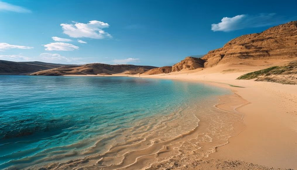 lencois maranhenses dunes pools in editorial style