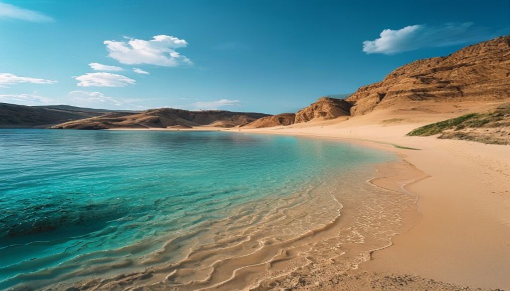 lencois maranhenses dunes pools in editorial style