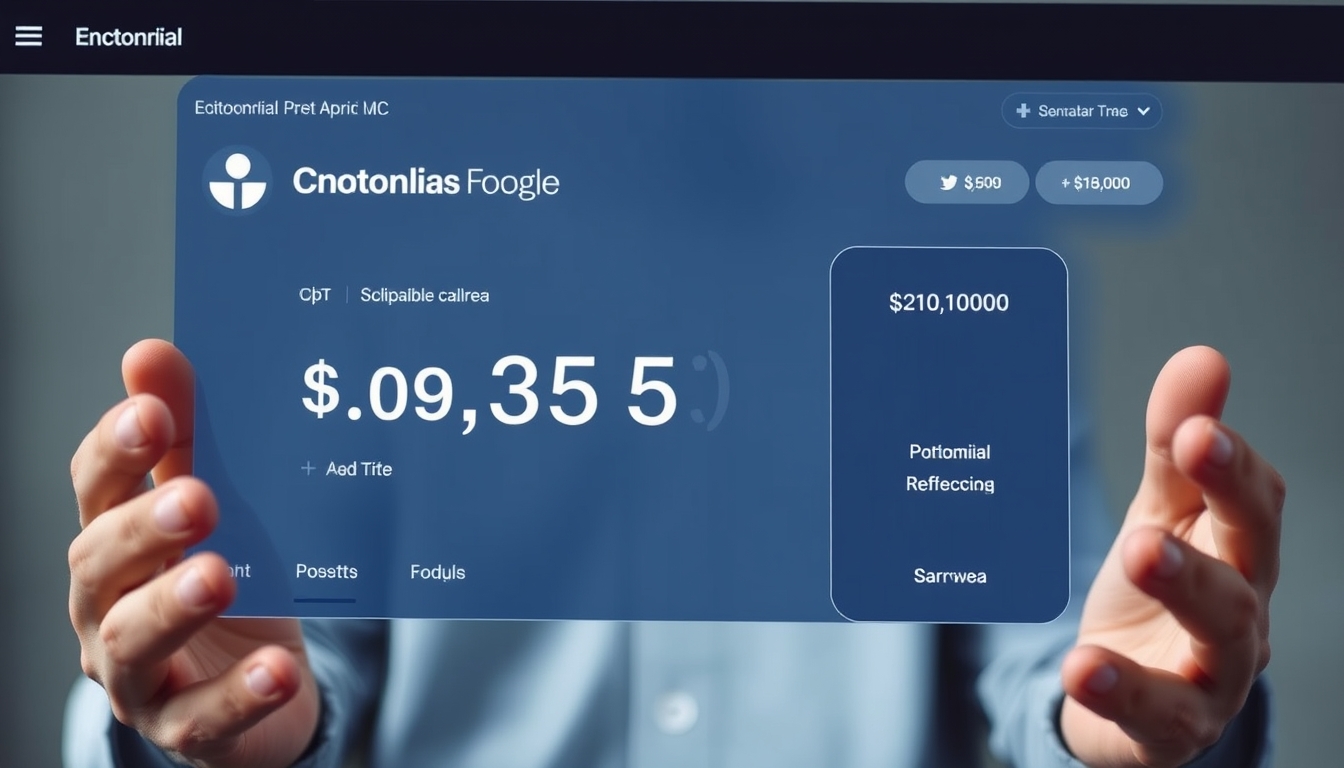 UI de protocolo de empréstimo mostrando colateral e quantia emprestada em estilo editorial