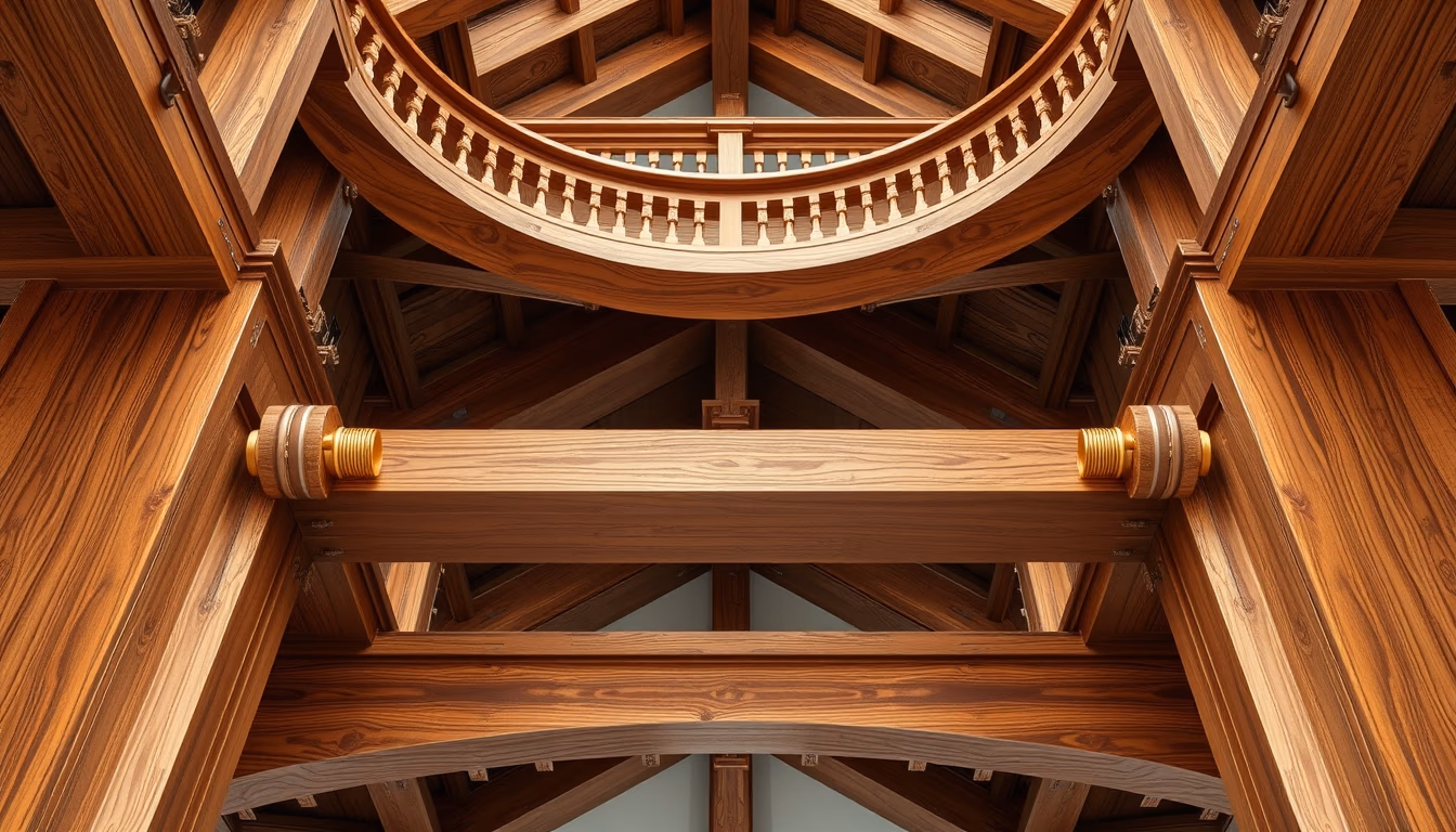 level wooden brass in editorial style