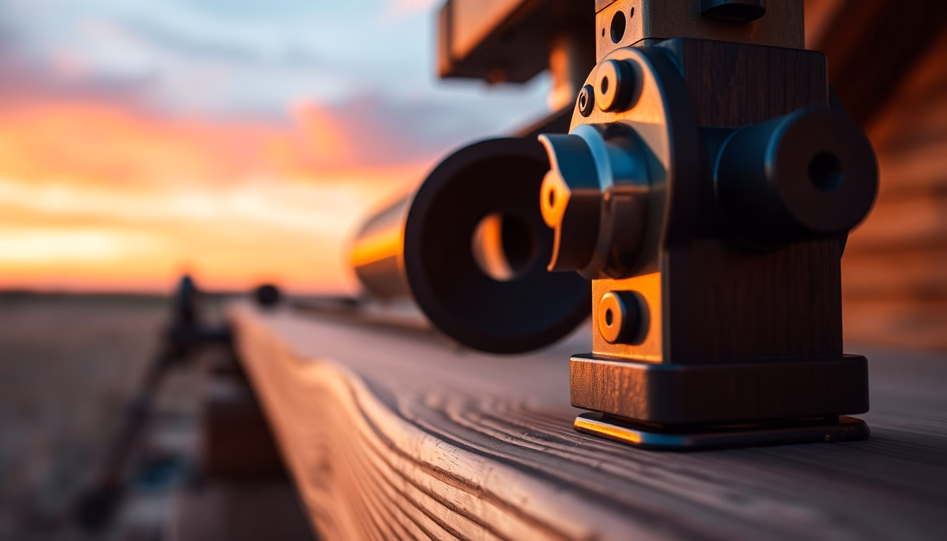 level wooden brass in editorial style