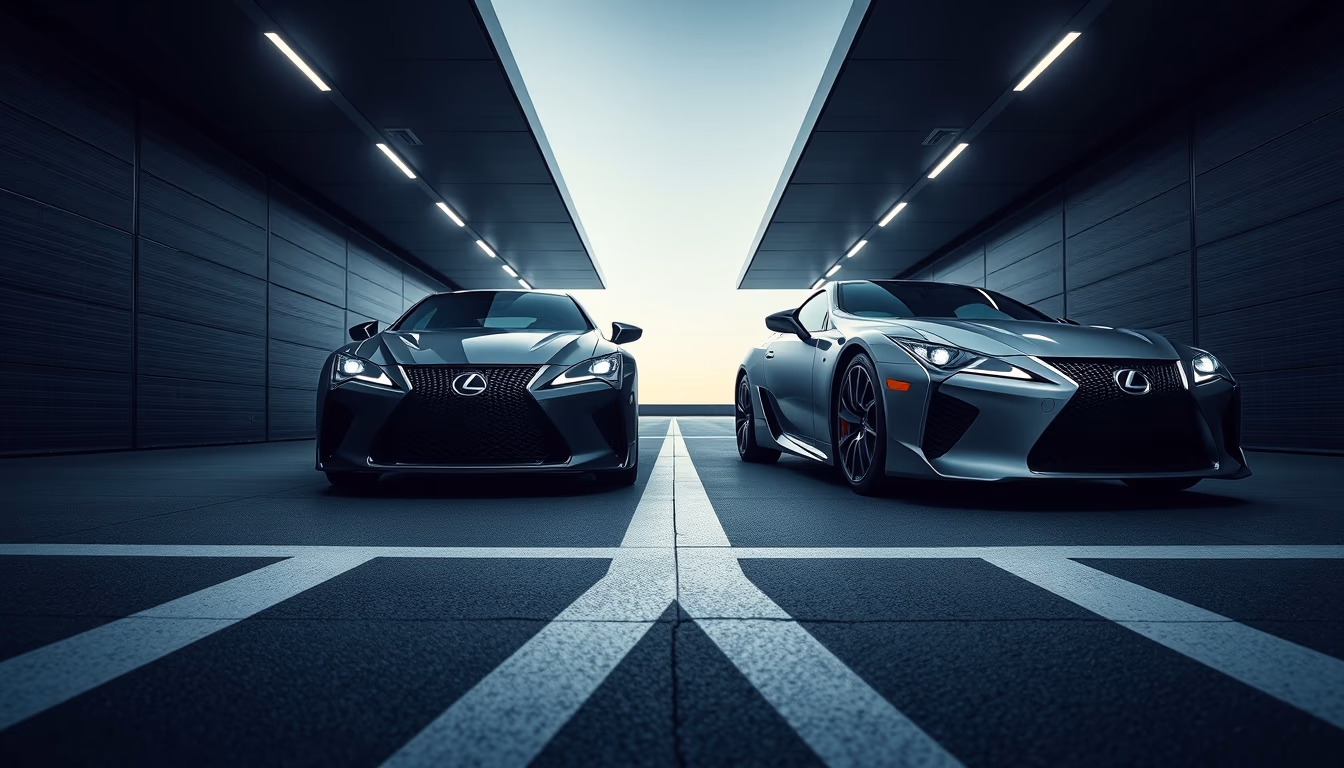 lexus lfa carbon in editorial style