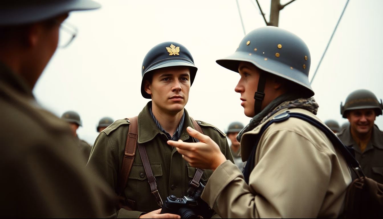 life magazine wwii in editorial style