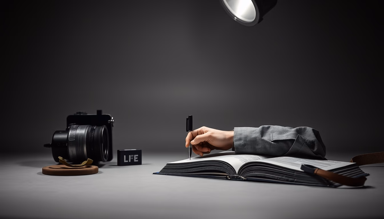 life magazine wwii in editorial style