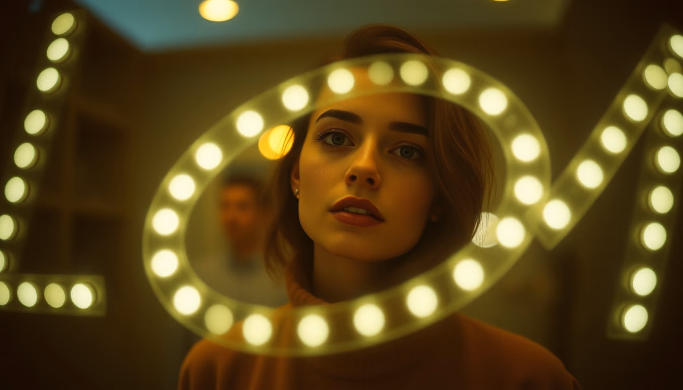 lightbox tracing in editorial style