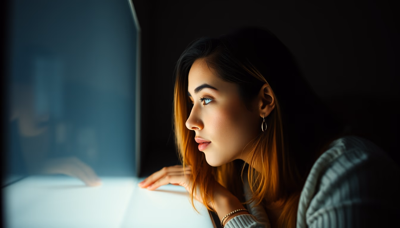 lightbox tracing in editorial style