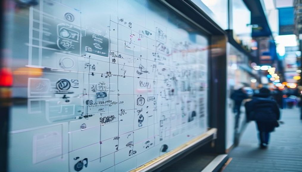 liquidity pool diagram on whiteboard in editorial style