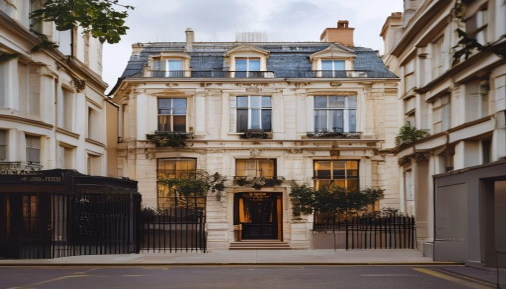 London mayfair townhouse georgian em fotografia editorial de luxo