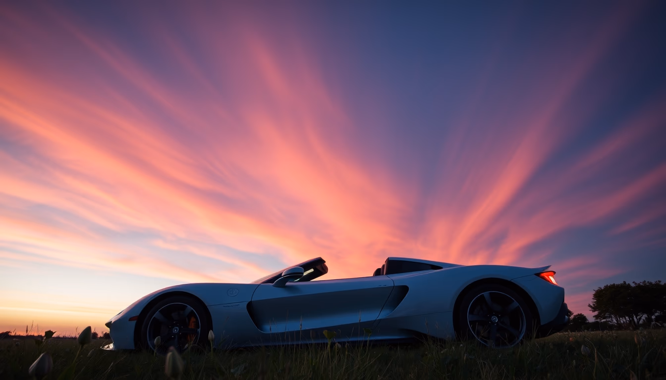 lotus evija in editorial style