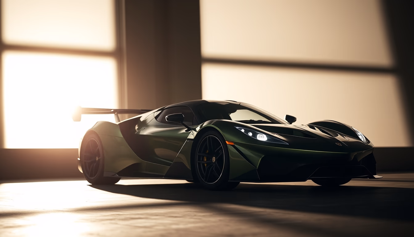 lotus evija in editorial style