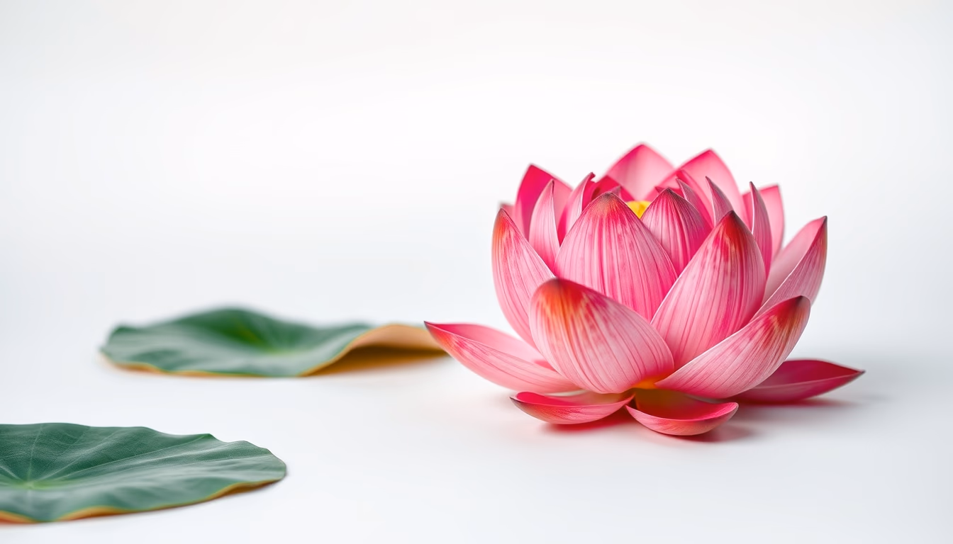 lotus sutra japanese in editorial style