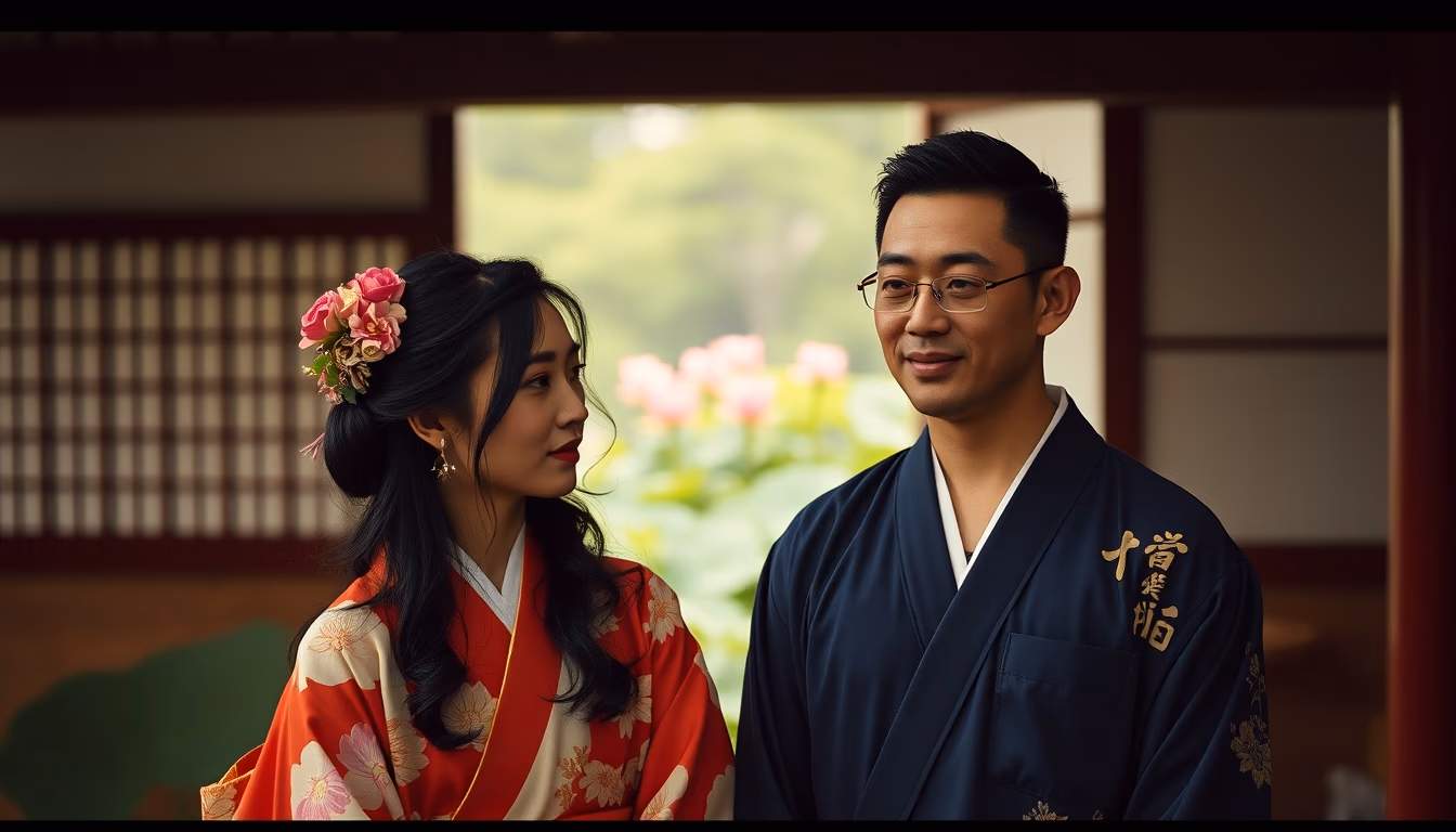 lotus sutra japanese in editorial style