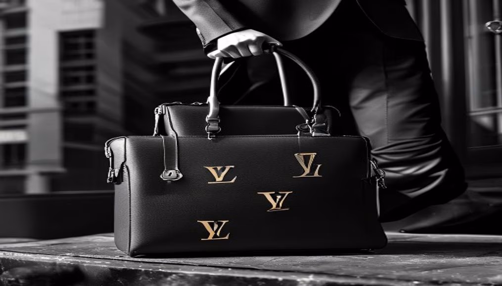 Louis vuitton city steamer pm em fotografia editorial de luxo