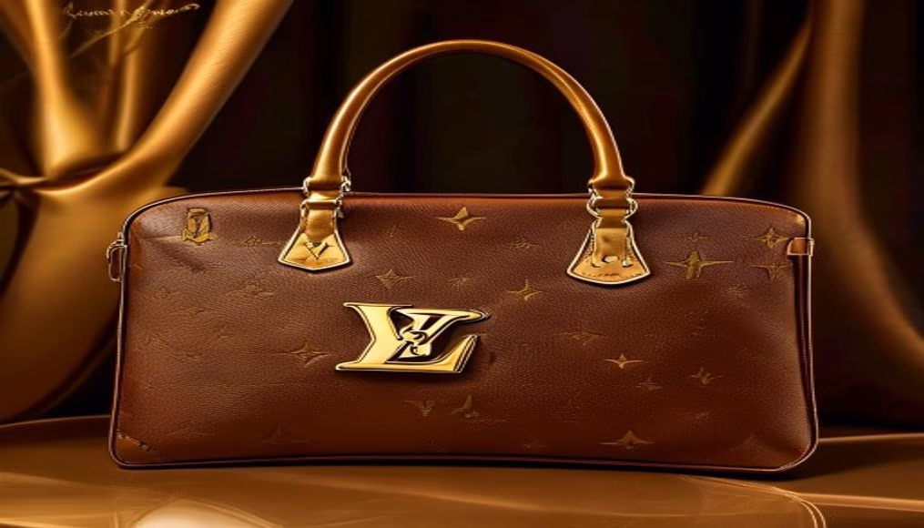Louis vuitton onthego mm tote em fotografia editorial de luxo