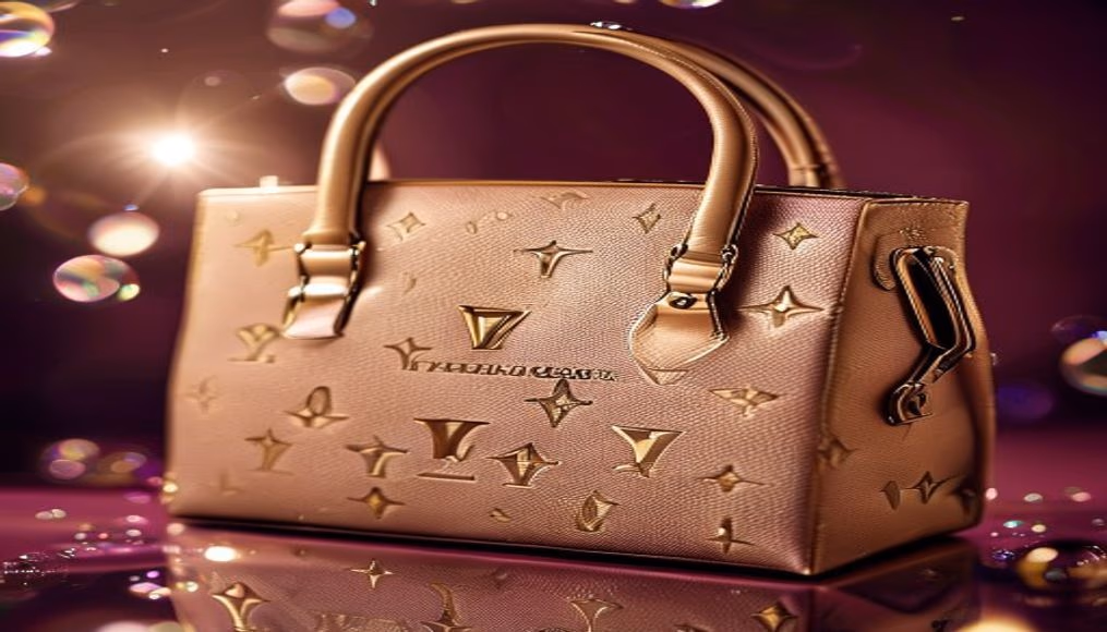louis vuitton speedy 25 monogram in luxury editorial photography
