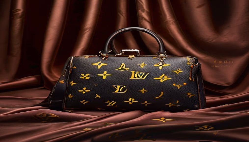 louis vuitton speedy 25 monogram in luxury editorial photography