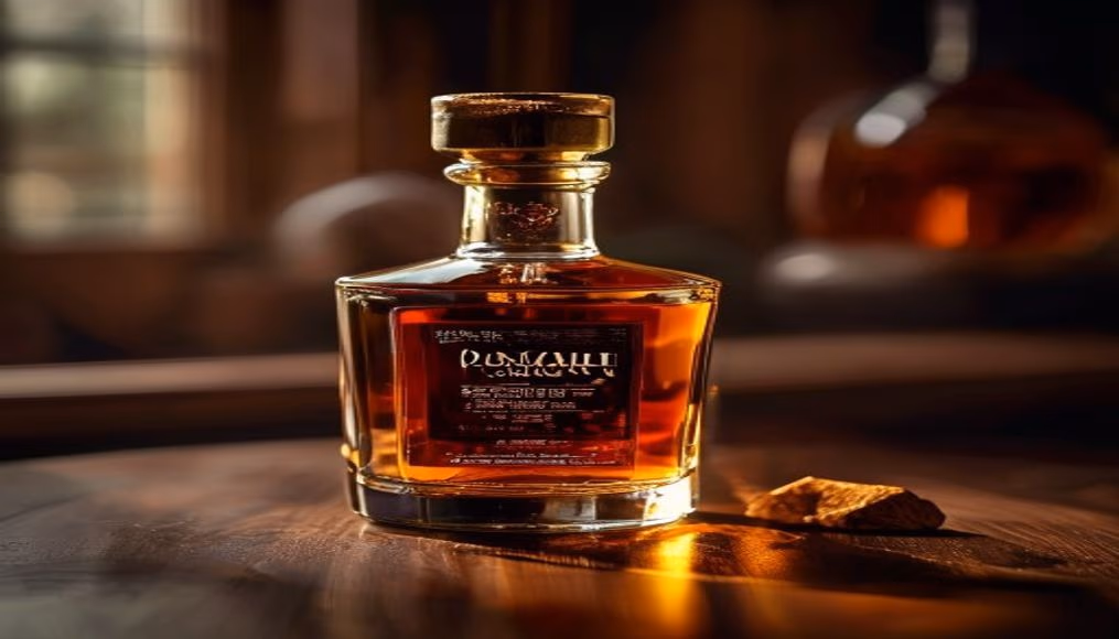 macallan 50 year sherry in luxury editorial photography